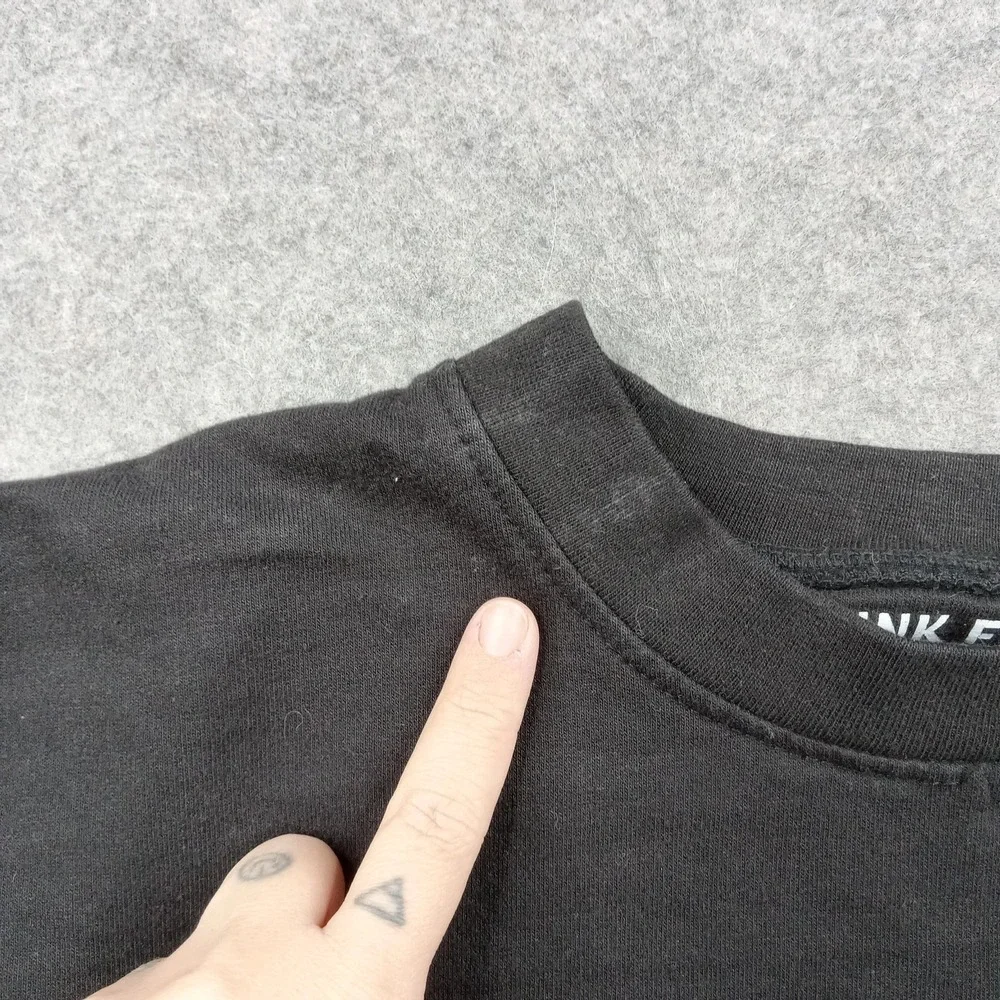 Pink Floyd Sweatshirt Mens Medium Black Pullover Dark Side Of The‎ Moon Graphic